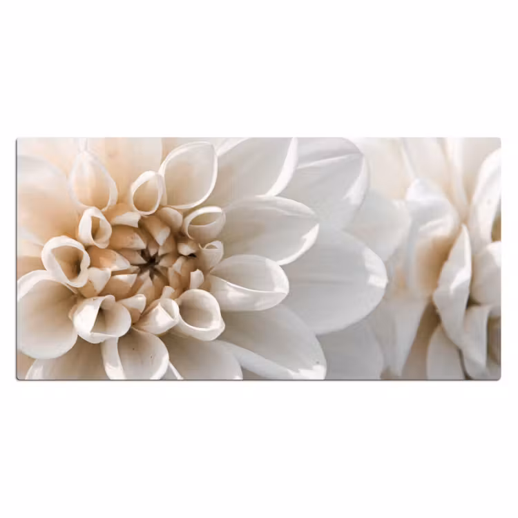 Bureau onderlegger - bloemen-wit-natuur — 2