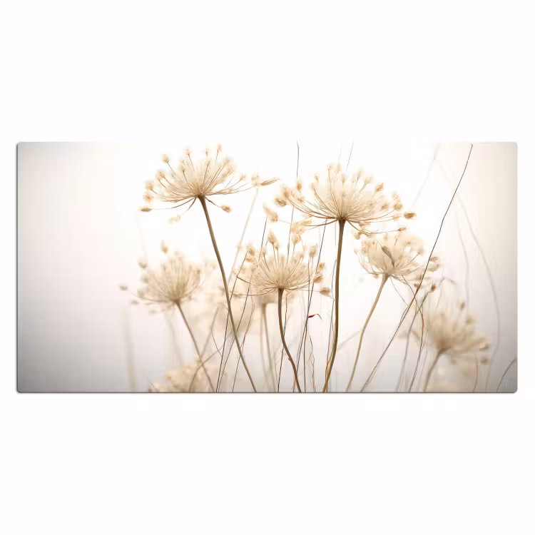 Bureau onderlegger - bloemen-wit-zonlicht — 2