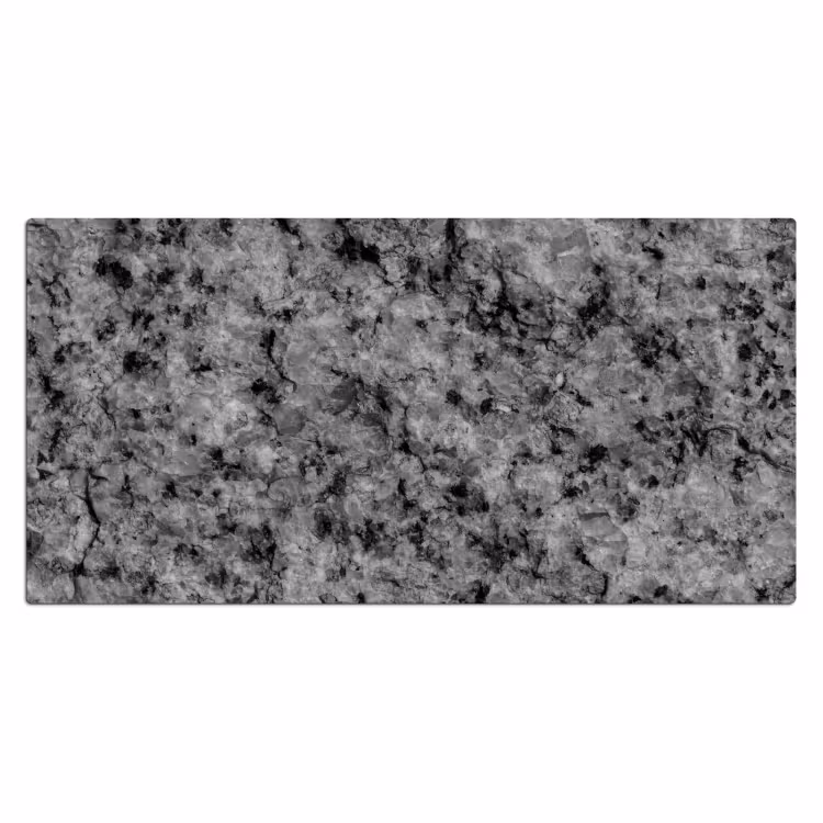 Bureau onderlegger - graniet-steen-zwart-wit — 1