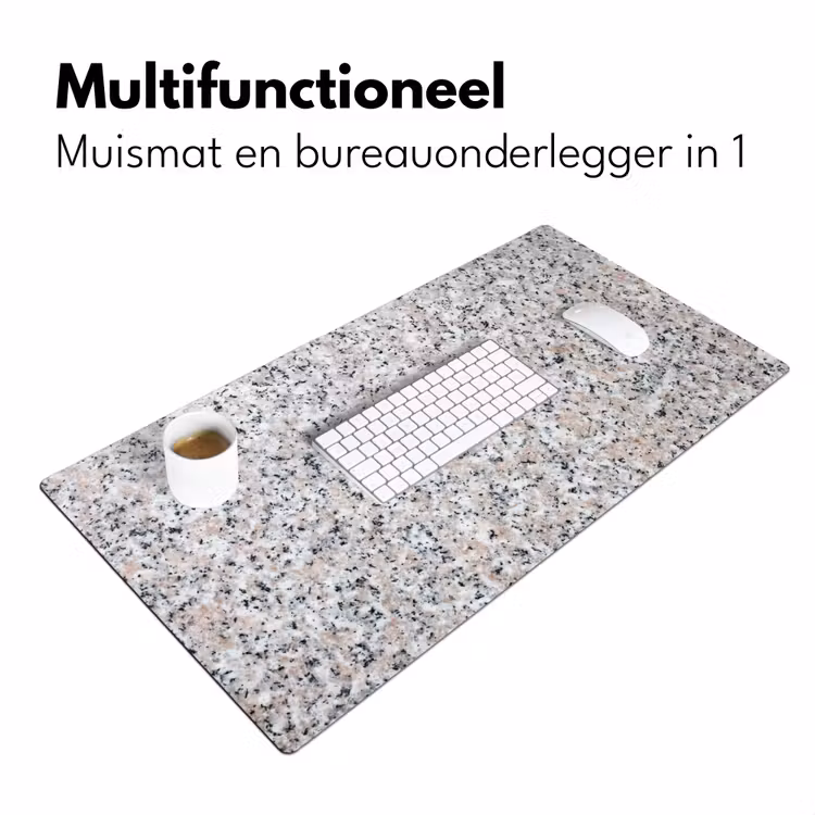 Bureau onderlegger - graniet-structuren-design-steen — 6