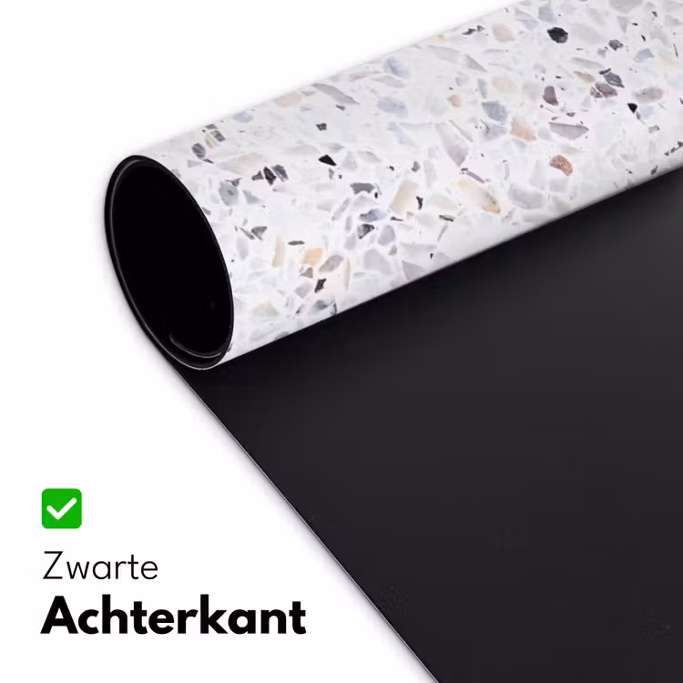 Bureau onderlegger - graniet-structuur-design-wit — 4