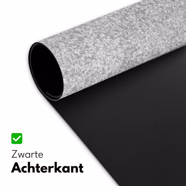 Bureau onderlegger - graniet-structuur-grijs-design — 4