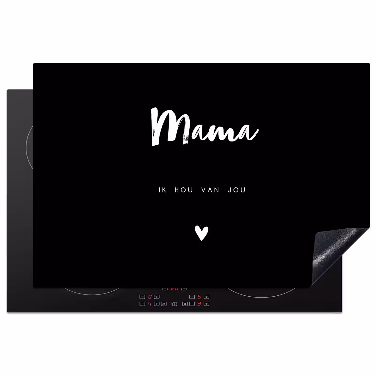 Inductie beschermer - Mama met tekst — 1