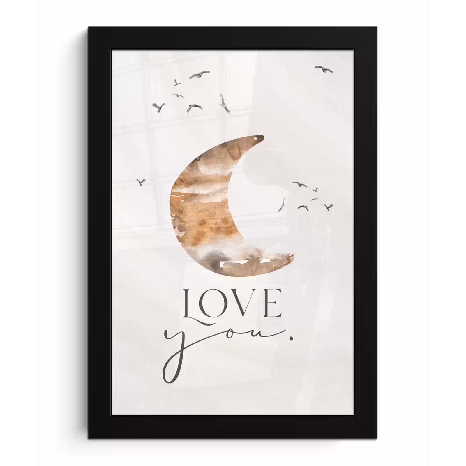 Poster met lijst - Quotes - Spreuken - Kinderen - Love you - Jongetjes - Meisjes - Kids — 1
