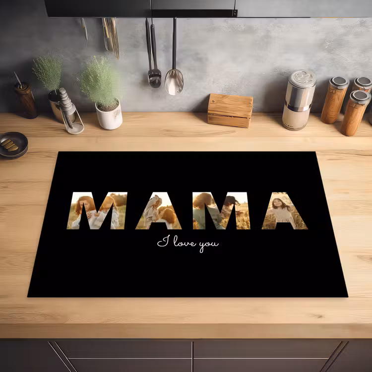 Inductie beschermer - Mama met foto's — 2