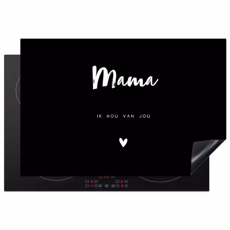 Inductie beschermer - Mama met tekst — 1