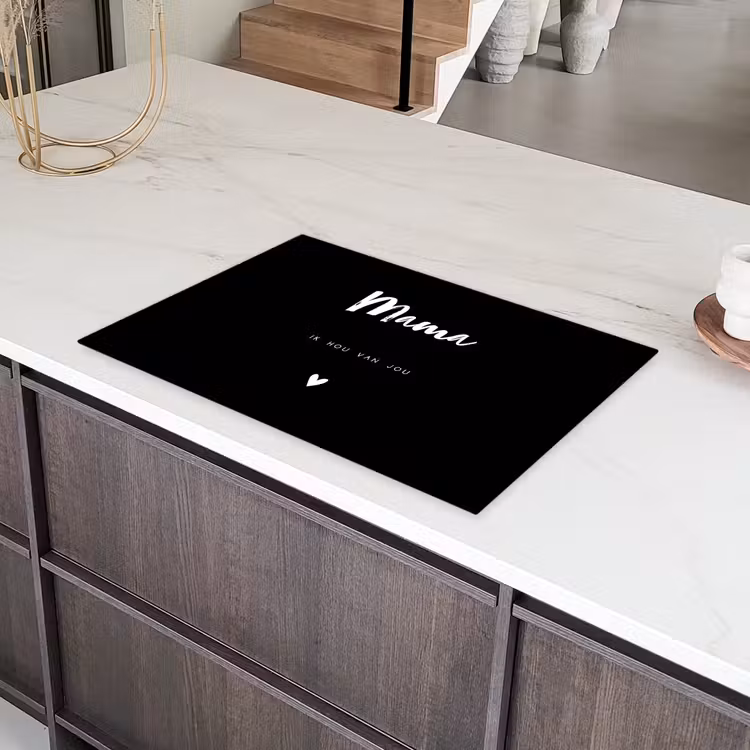 Inductie beschermer - Mama met tekst — 3