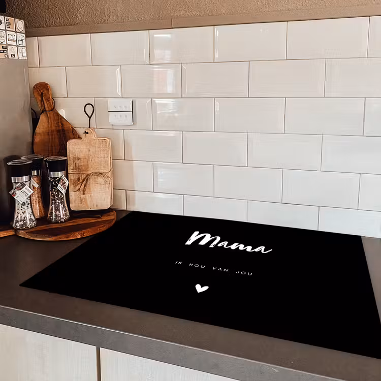 Inductie beschermer - Mama met tekst — 4