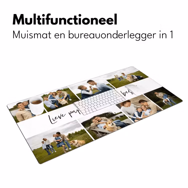 Bureau onderlegger - Collage met tekst — 7