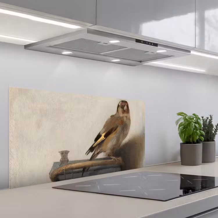 Spatscherm keuken - Het puttertje - Carel Fabritius — 4