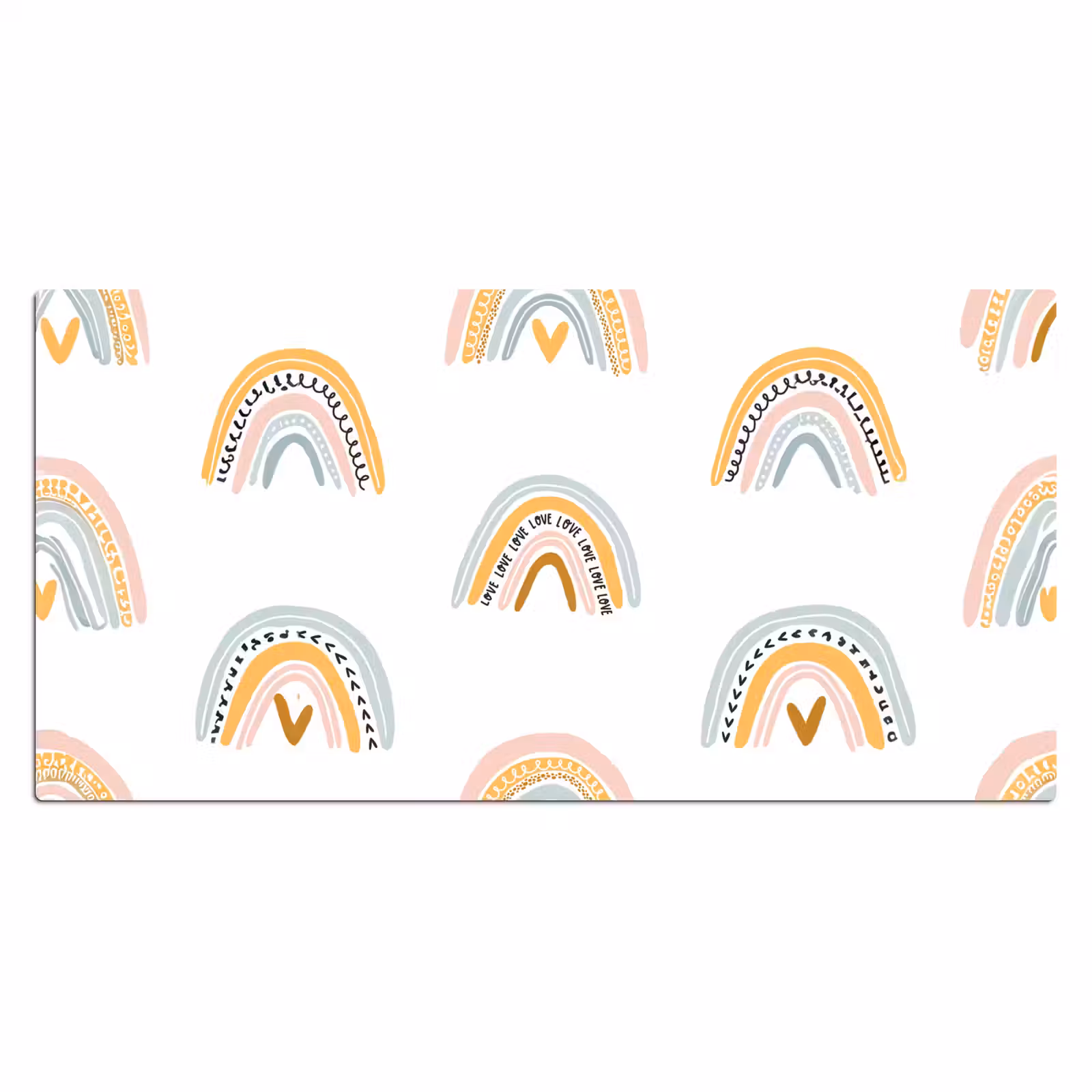 Bureau onderlegger - Design - Regenboog — 1