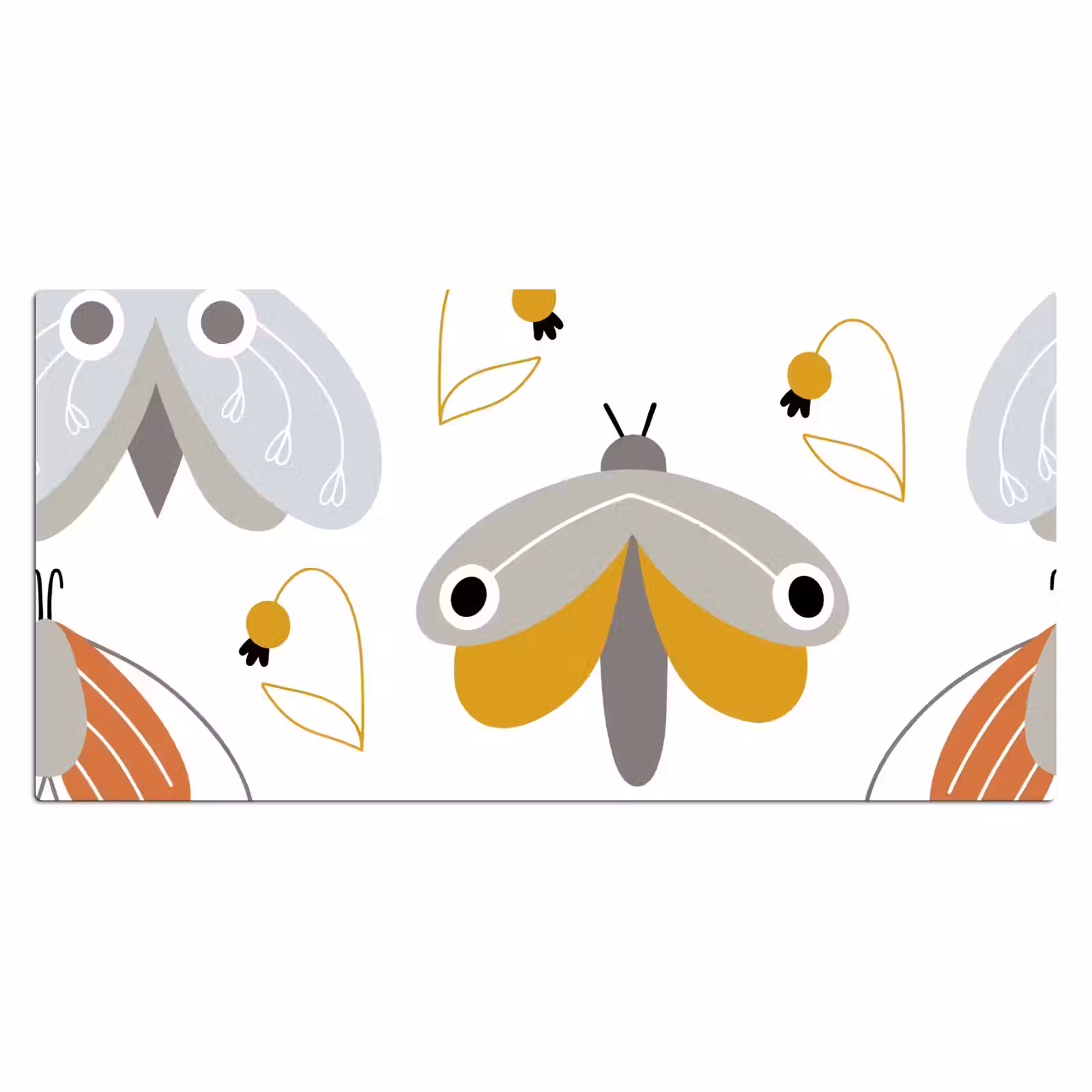 Bureau onderlegger - Patronen - Insecten — 1