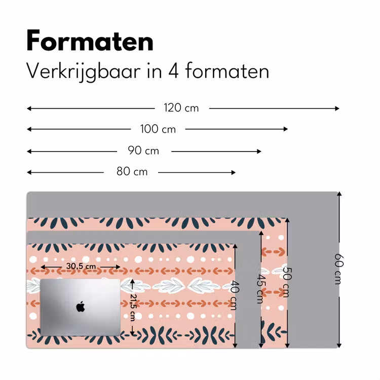 Bureau onderlegger - Design - Boho — 7