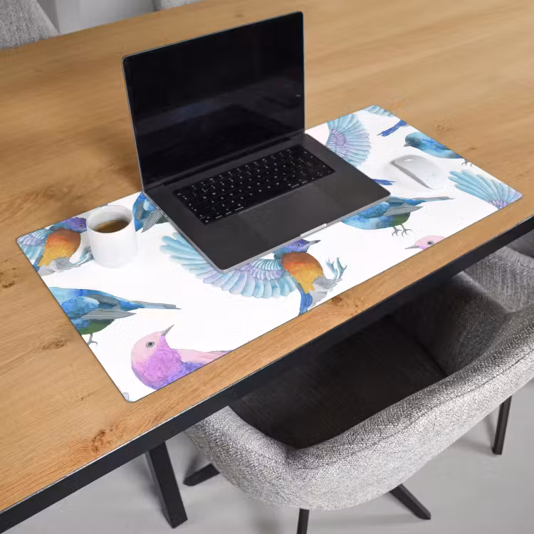 Bureau onderlegger - Design - Vogels — 2