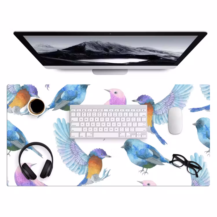 Bureau onderlegger - Design - Vogels — 3