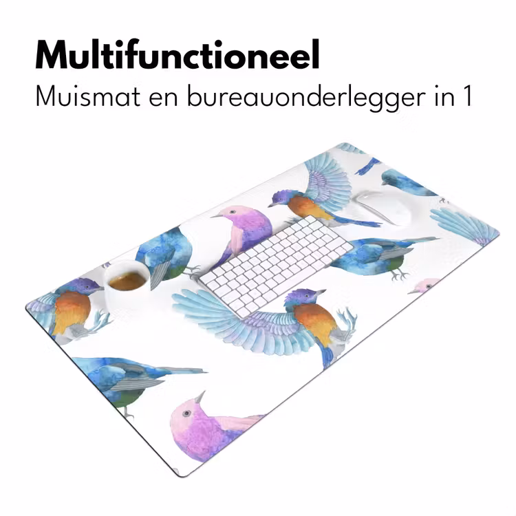 Bureau onderlegger - Design - Vogels — 6