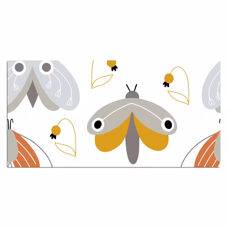Bureau onderlegger - Patronen - Insecten — 1