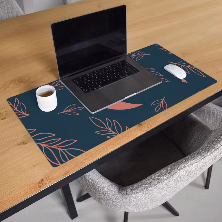 Bureau onderlegger - Patronen - Maan - Planten — 2