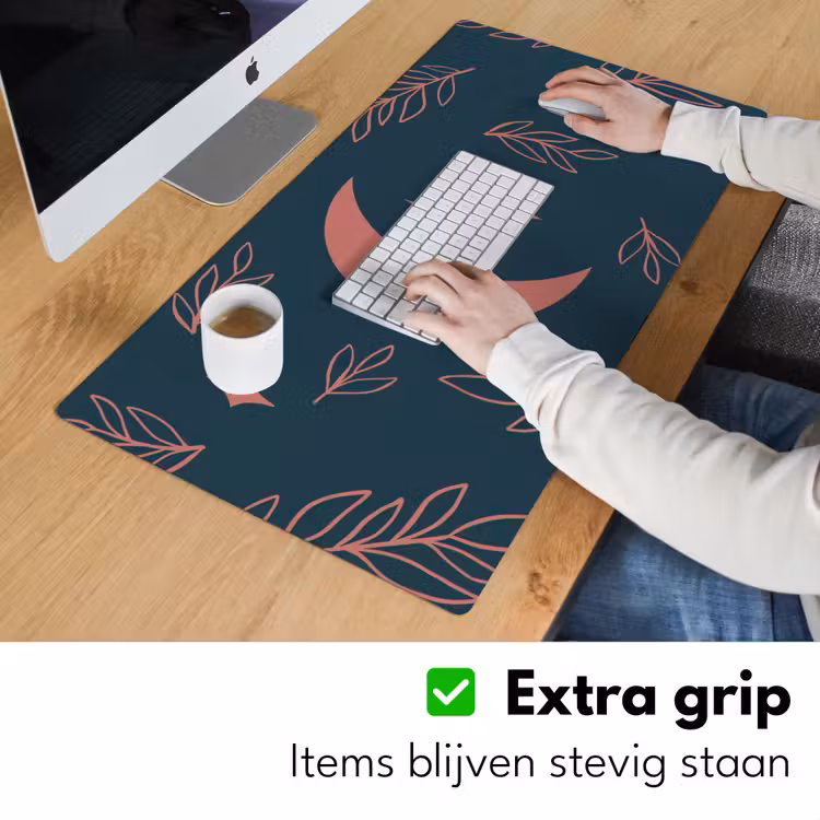 Bureau onderlegger - Patronen - Maan - Planten — 5
