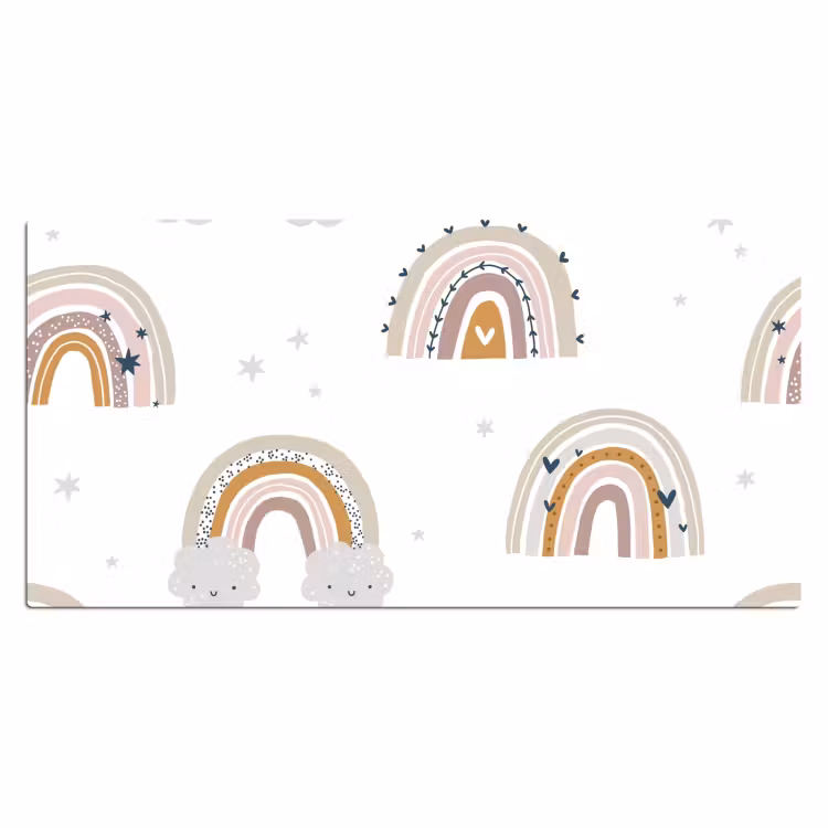 Bureau onderlegger - Patroon - Regenboog — 1