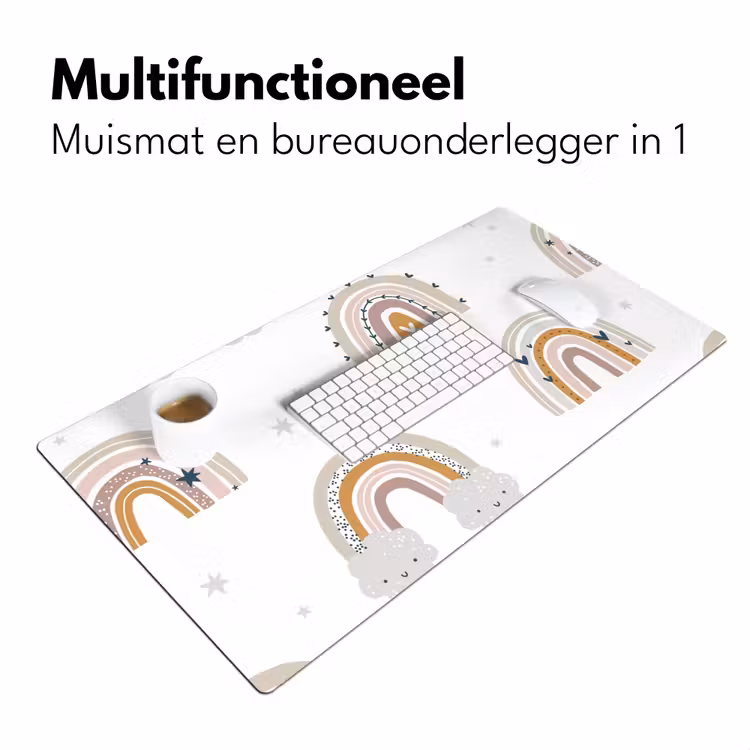 Bureau onderlegger - Patroon - Regenboog — 6