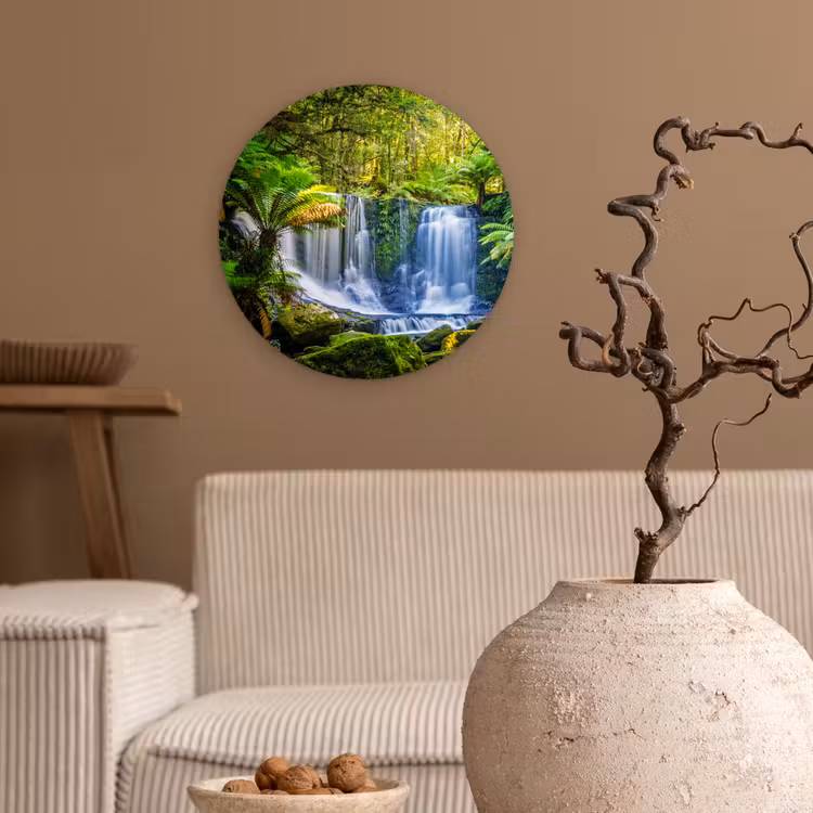 Muurcirkel - Jungle - Waterval - Australië - Planten - Natuur — 2