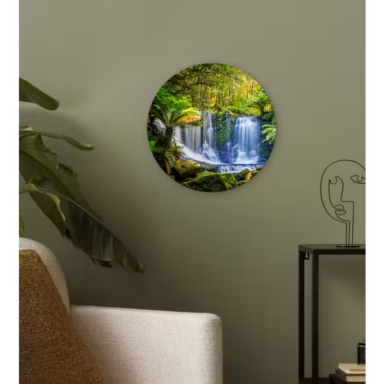 Muurcirkel - Jungle - Waterval - Australië - Planten - Natuur — 3