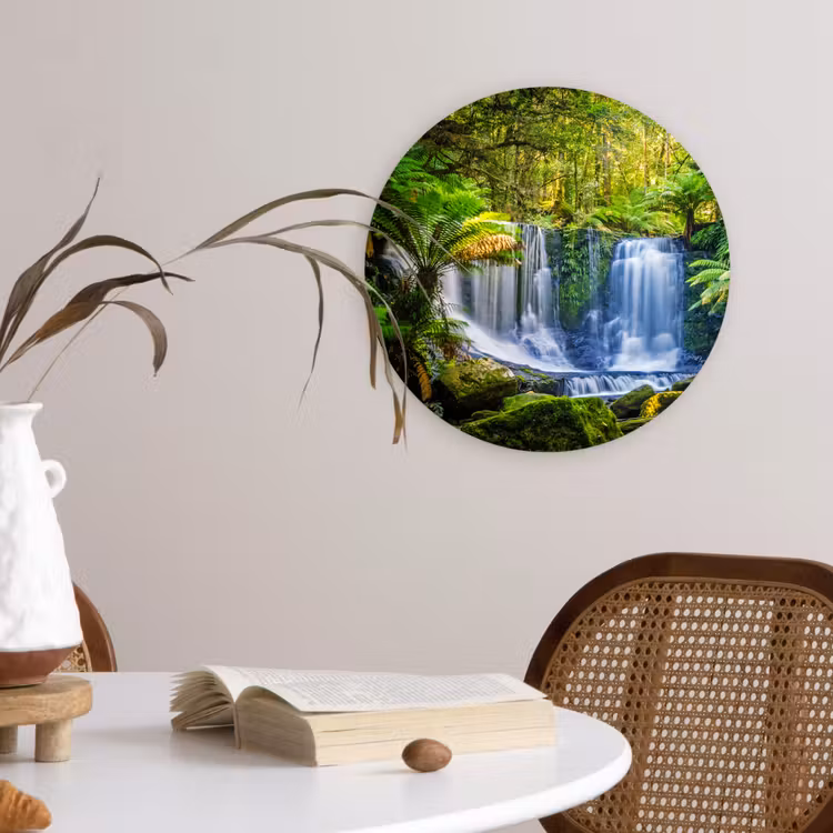 Muurcirkel - Jungle - Waterval - Australië - Planten - Natuur — 4
