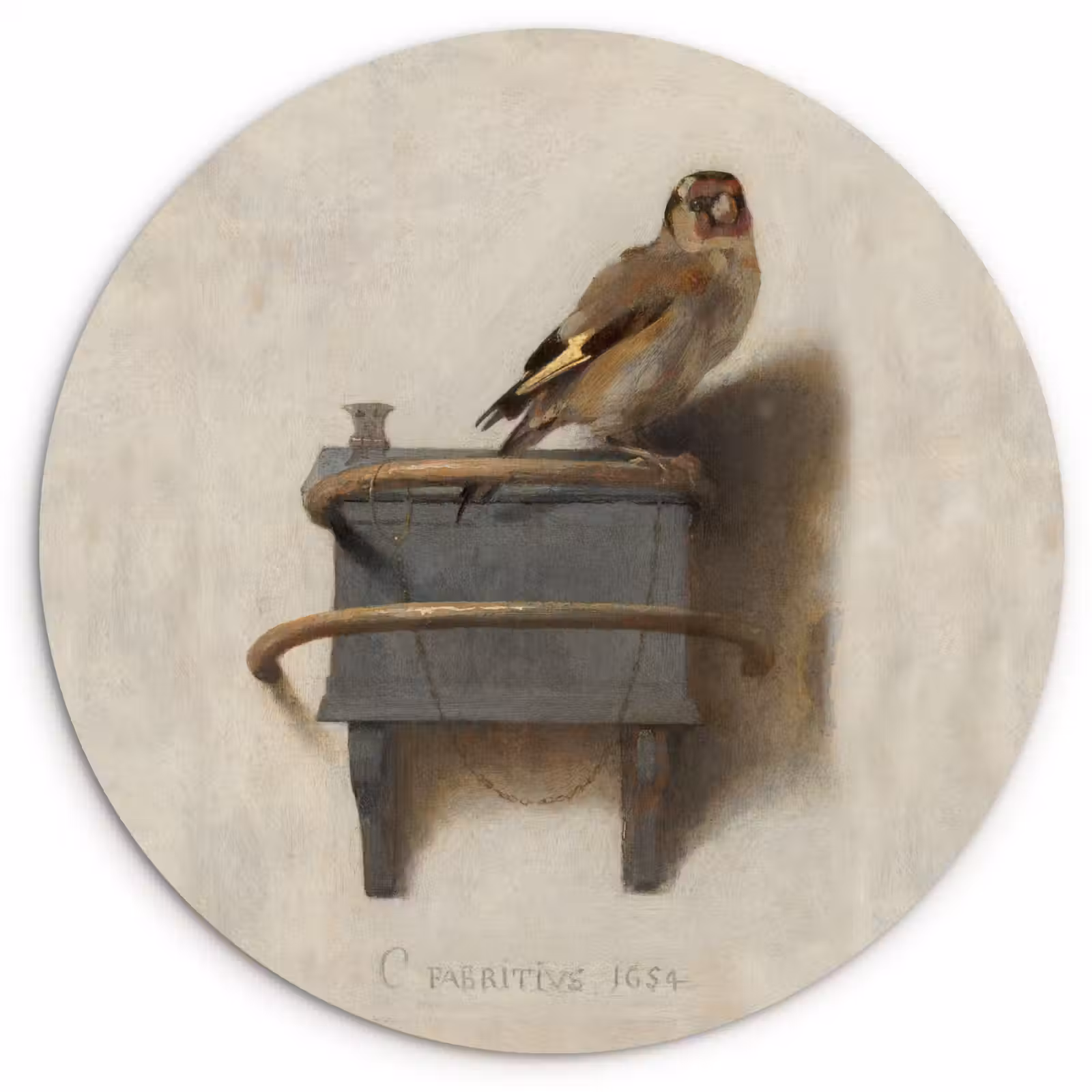 Muurcirkel - Puttertje - Oude Meester - Carel Fabritius — 1