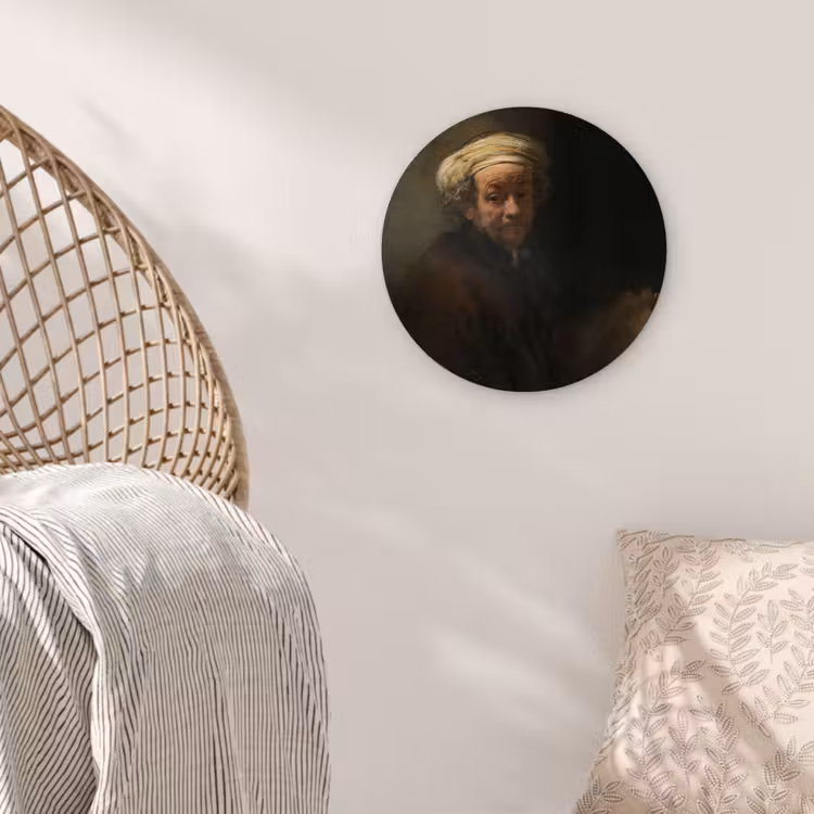 Muurcirkel - Zelfportret als de apostel Paulus - Schilderij van Rembrandt van Rijn — 5