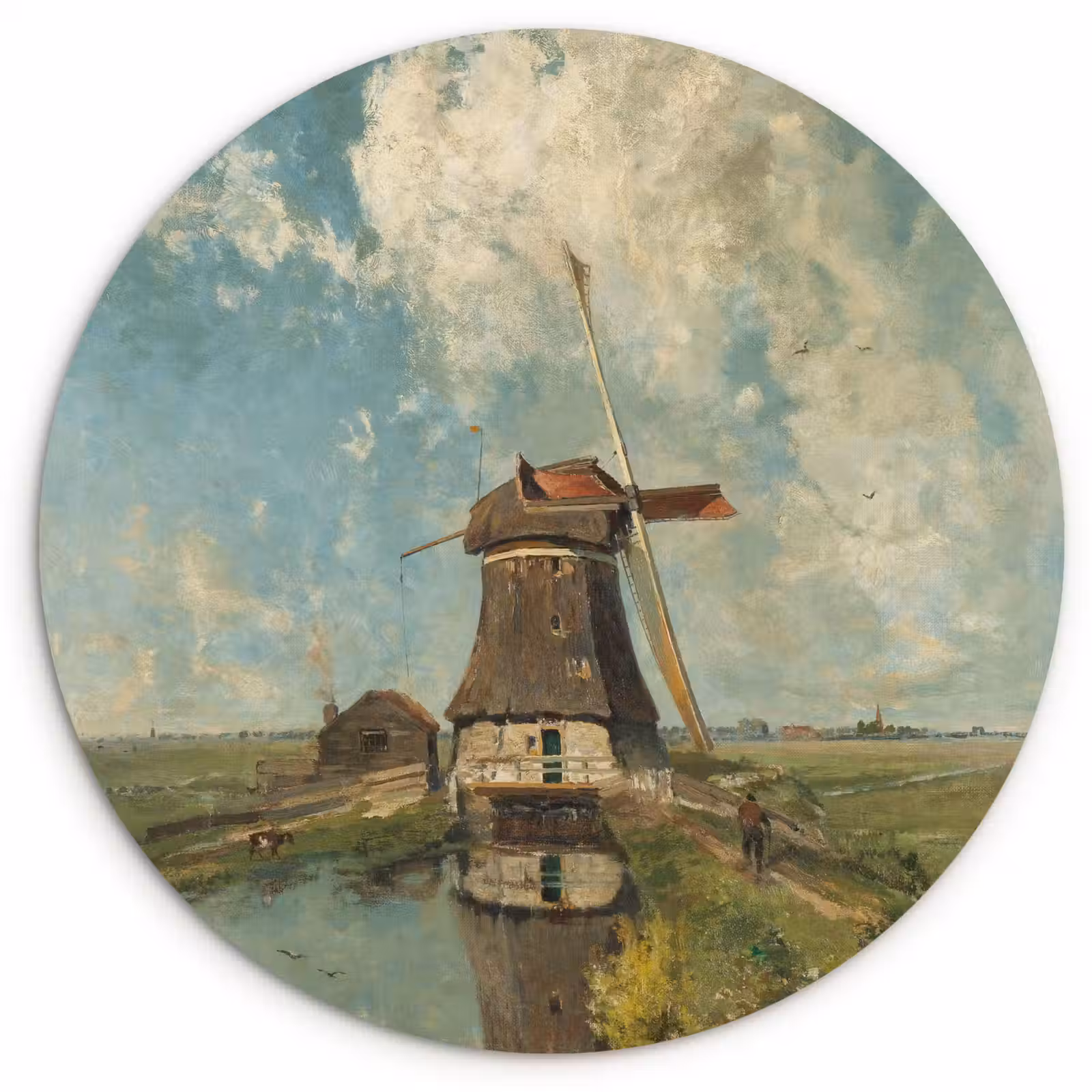 Muurcirkel - In de maand juli - Schilderij van Paul Joseph Constantin Gabriël — 1