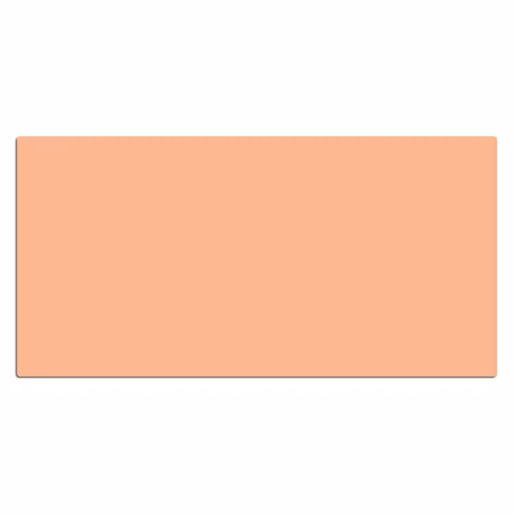 Bureau onderlegger - Abrikoos - Roze - Pastel - Effen - Kleur — 1