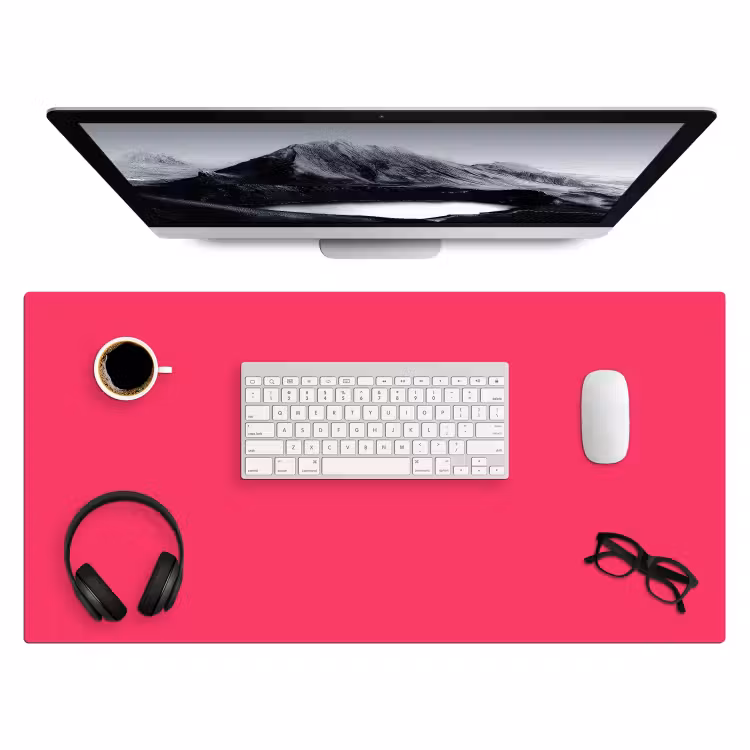 Bureau onderlegger - Karmijn - Kleuren - Palet - Roze — 3