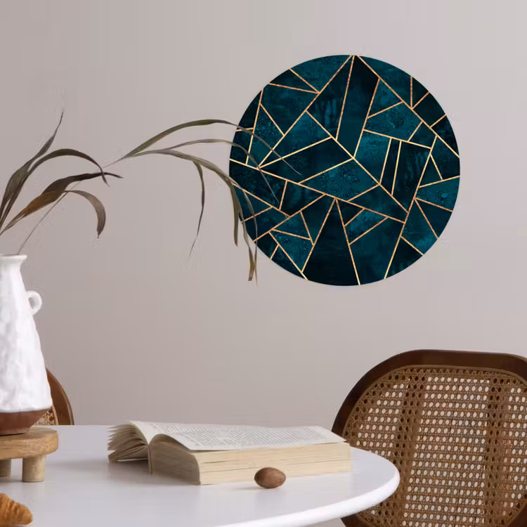 Behangcirkel - Stenen - Goud - Luxe - Patronen - Abstract — 4