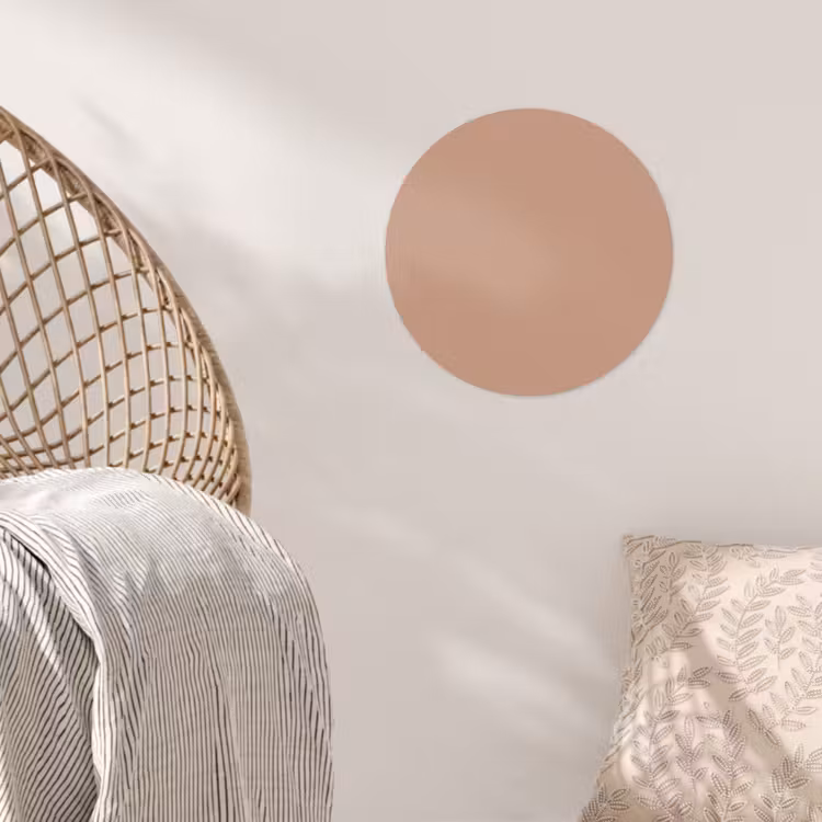 Behangcirkel - Beige - Kleur - Roze — 5