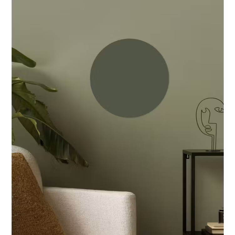Behangcirkel - Groen - Effen kleur - Olijfgroen — 3