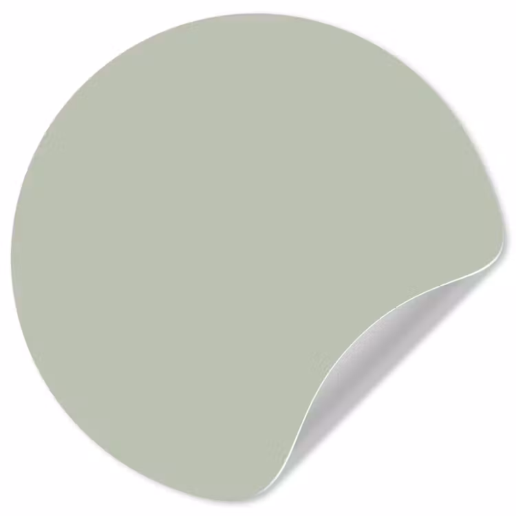 Behangcirkel - Mintgroen - Effen kleur — 1