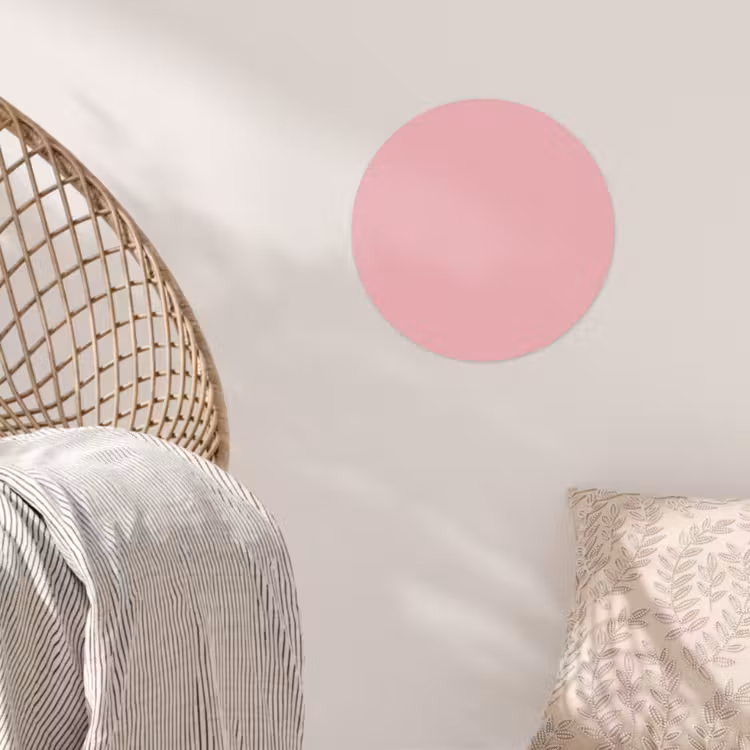 Behangcirkel - Roze - Kleuren - Interieur - Effen - Kleur — 5
