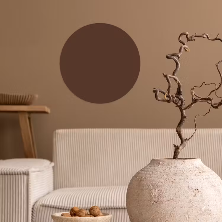Behangcirkel - Bruin - Donker - Kleuren — 2