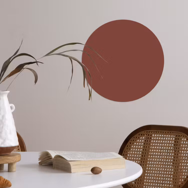 Behangcirkel - Palet - Rood - Interieur — 4