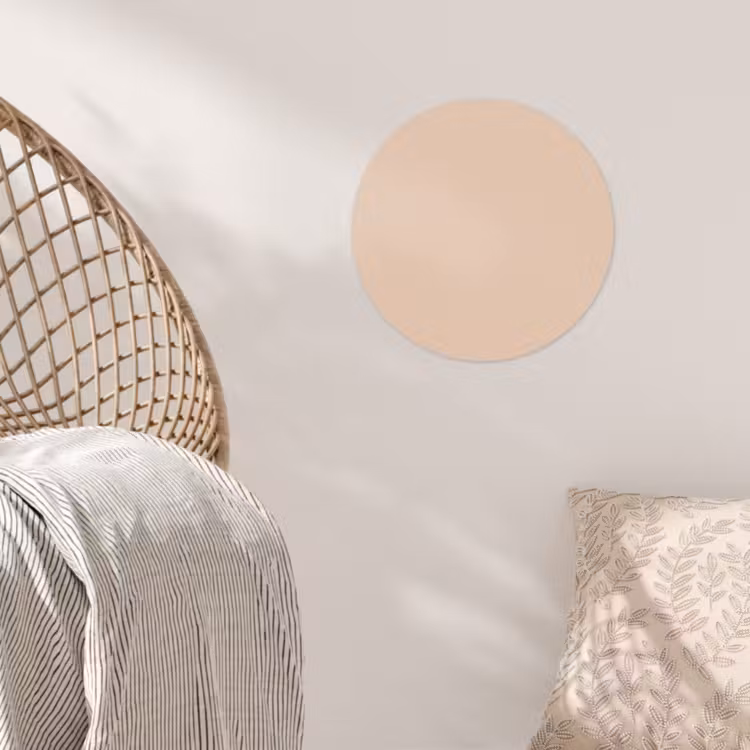 Behangcirkel - Beige - Kleuren - Effen — 5
