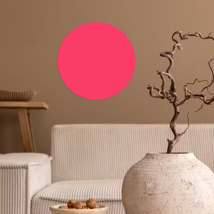 Behangcirkel - Karmijn - Kleuren - Palet - Roze — 2