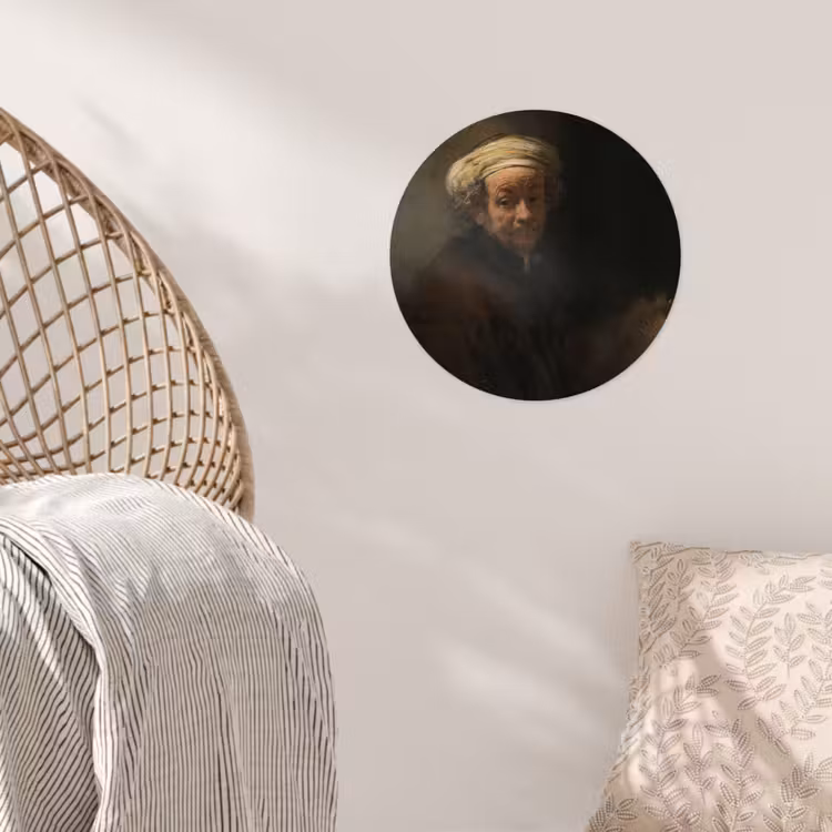 Behangcirkel - Zelfportret als de apostel Paulus - Schilderij van Rembrandt van Rijn — 5