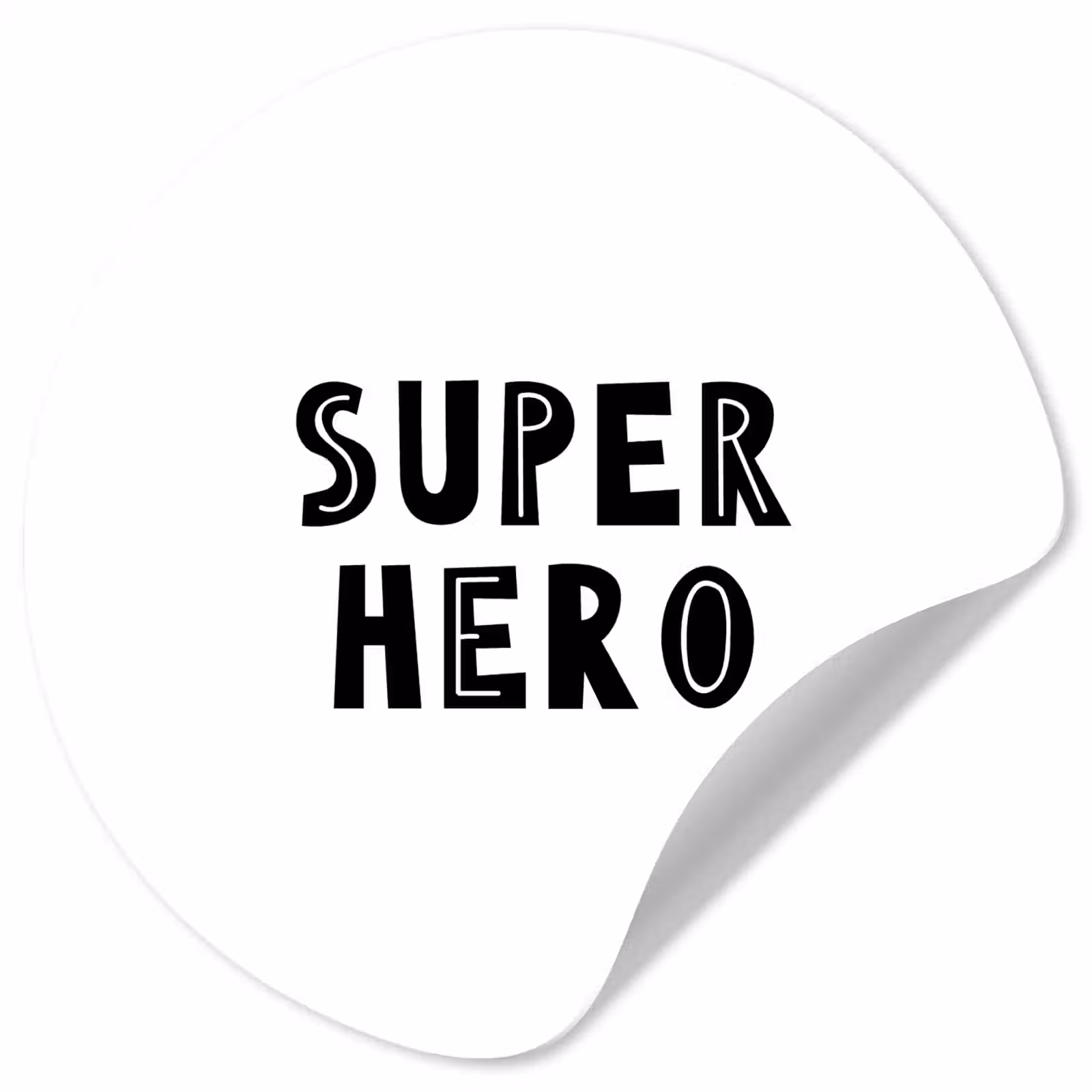 Behangcirkel - Jongens - Quotes - Super hero - Kind - Spreuken — 1