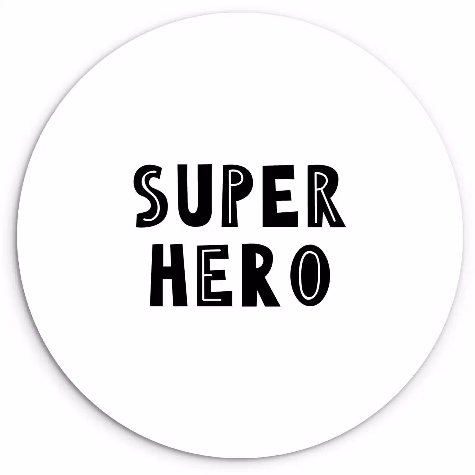 Muurcirkel - Jongens - Quotes - Super hero - Kind - Spreuken — 1