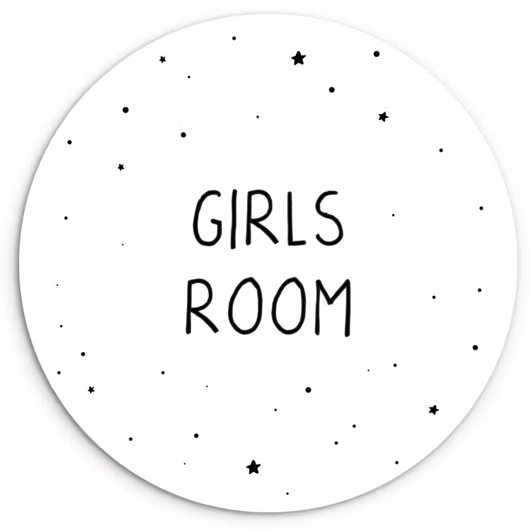 Muurcirkel - Quotes - Girls room - Meisjes - Kind - Spreuken — 1