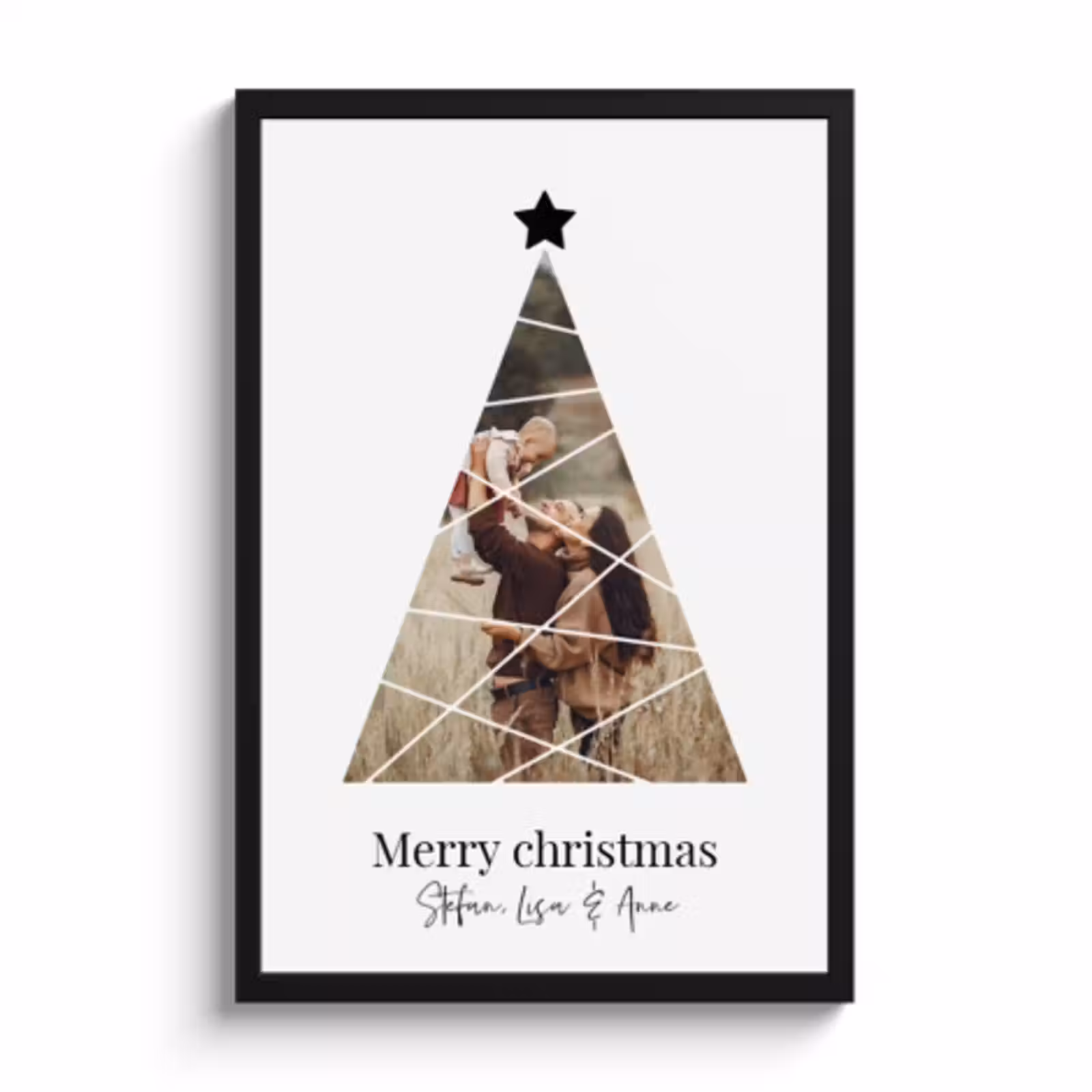 Foto in lijst - Kerstboom — 1