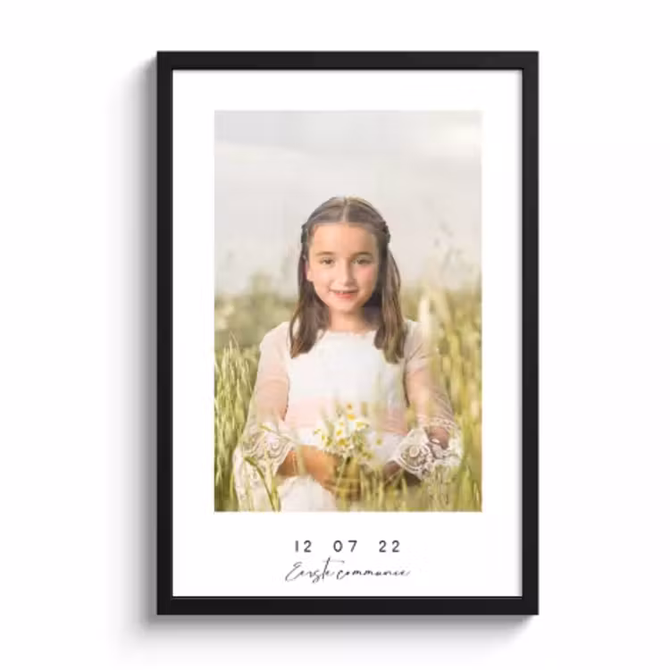 Foto in lijst - Communie — 1