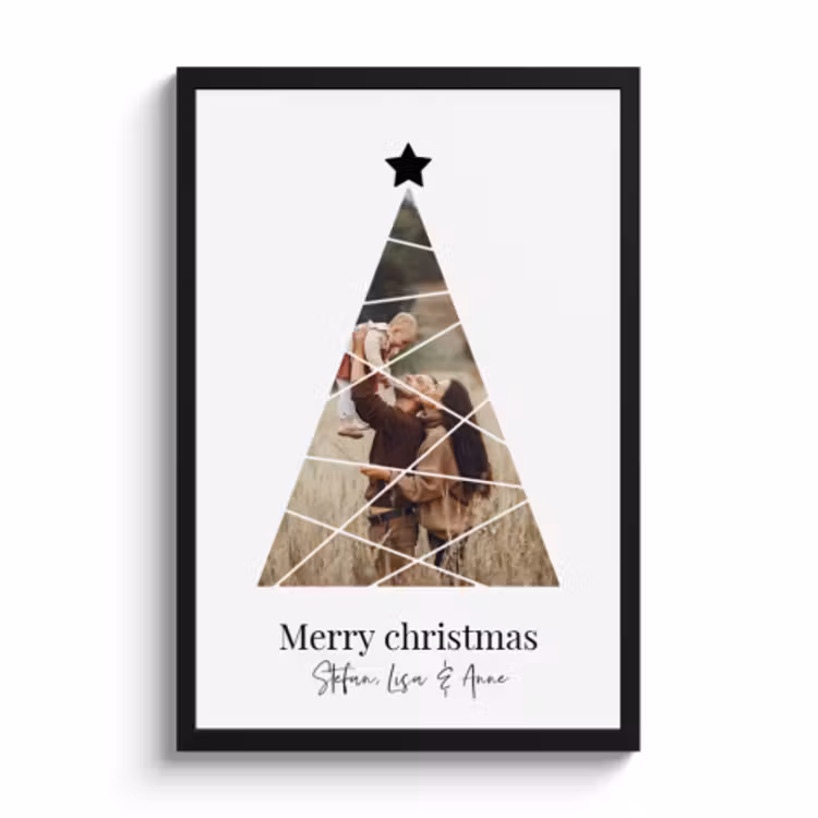 Foto in lijst - Kerstboom — 1