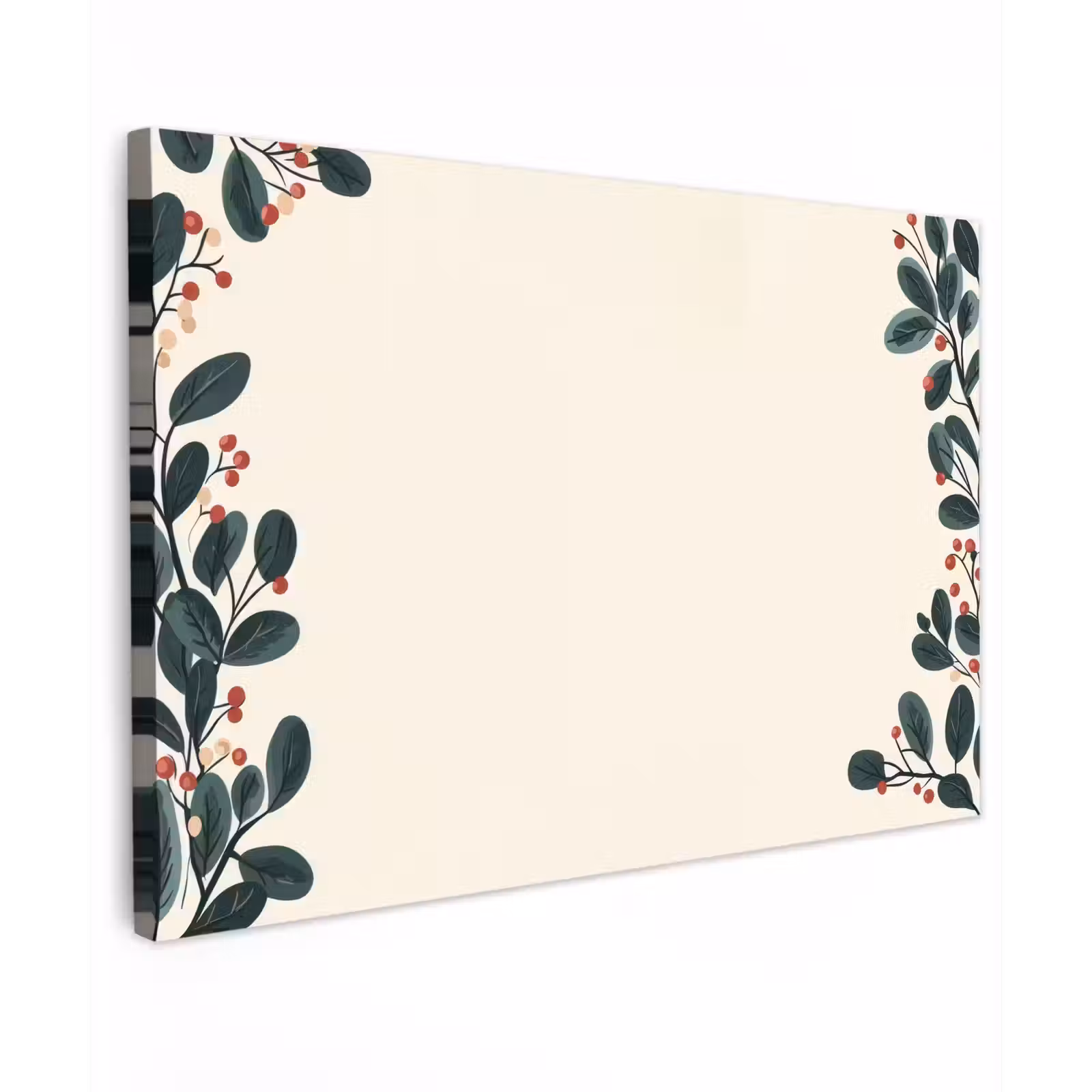 Canvas schilderij - Takken - Winter - Planten - Licht — 1